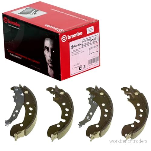 Brembo S 68 548 Bromsbackar sats - Renault Twingo 2 8432509657959