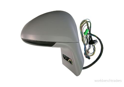 Rétroviseur extérieur Alkar 6131855 droit avec couche d'apprêt électrique chauffant, capteur de température, Rabattable électriquement, teinté en