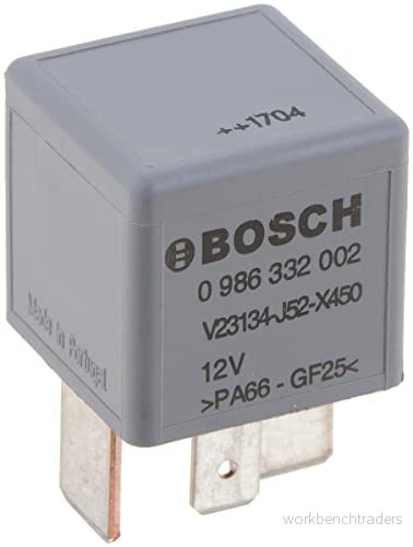 Relä, huvudström BOSCH 0 986 332 002 3165143407790