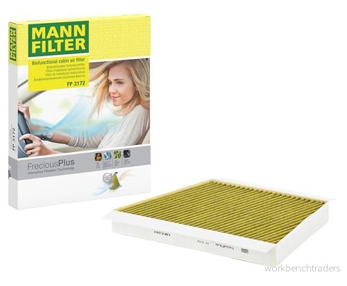 MANN-FILTER Kupéfilter FP 3172 För Mercedes-Benz CLS och E-klass 4011558058104