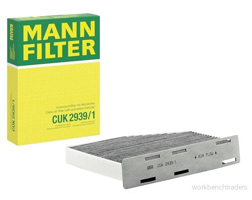 MANN FILTER Kupéfilter CUK 2939/1 AUDI; SEAT; SKODA; VW 4011558405304