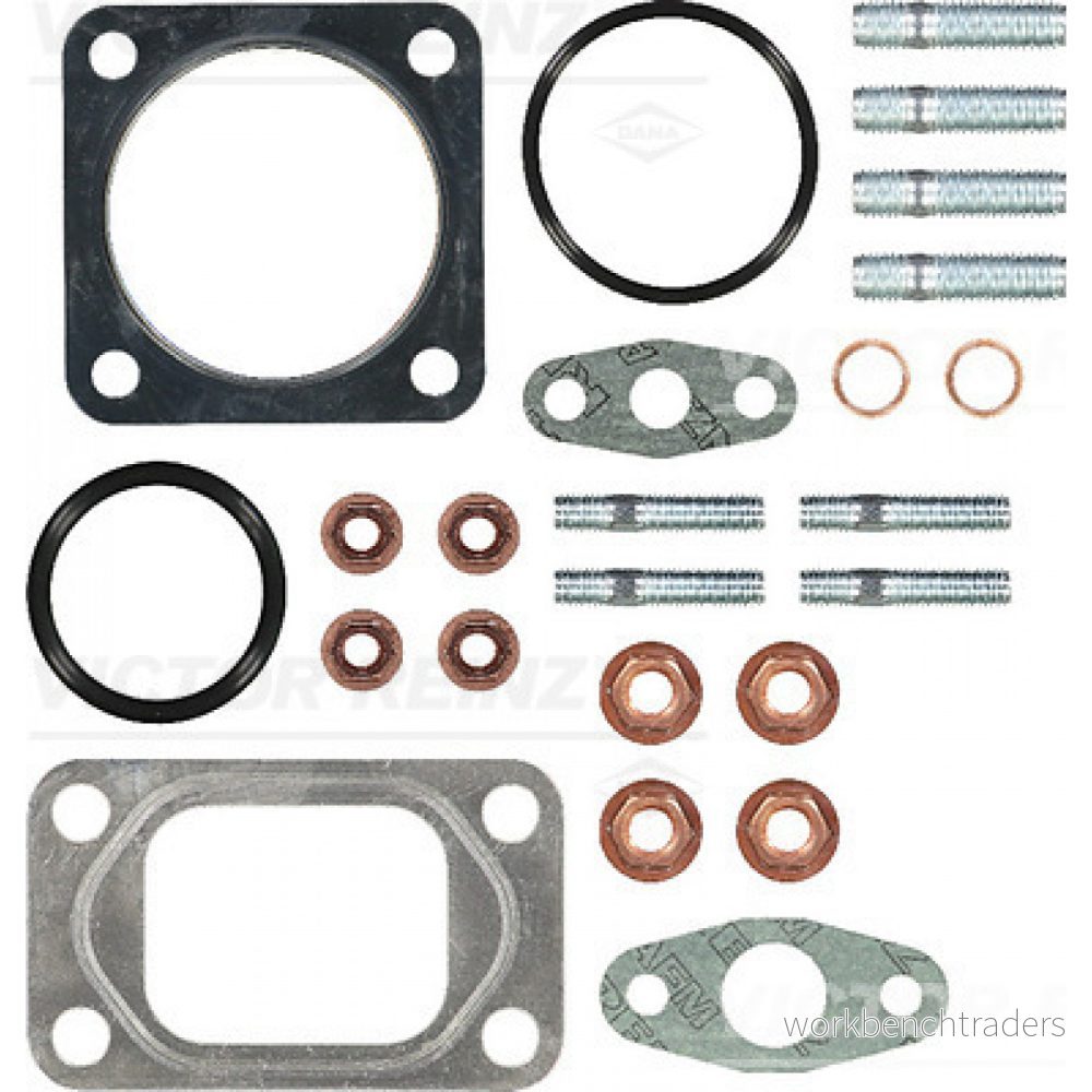 REINZ 04 10096 01 Kit de montage, compresseur MERCEDES BENZ: W123 Berline, VOLKSWAGEN: LT 40 55 I Сamion à Plateau / Сhâssis, 28 35 Van 4026635037033