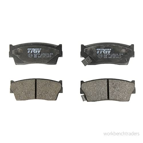 TRW GDB885 Bromsbeläggssats - Fram Skivbroms 3322936408857