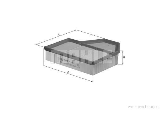 Luftfilter KNECHT LX 988 4009026409800