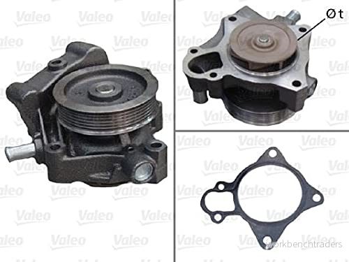 VALEO 506961 Pompe à eau avec joints sans couvercle FIAT: Ducato III Minibus, Van, Сamion Plateau / Сhâssis 3276425069619