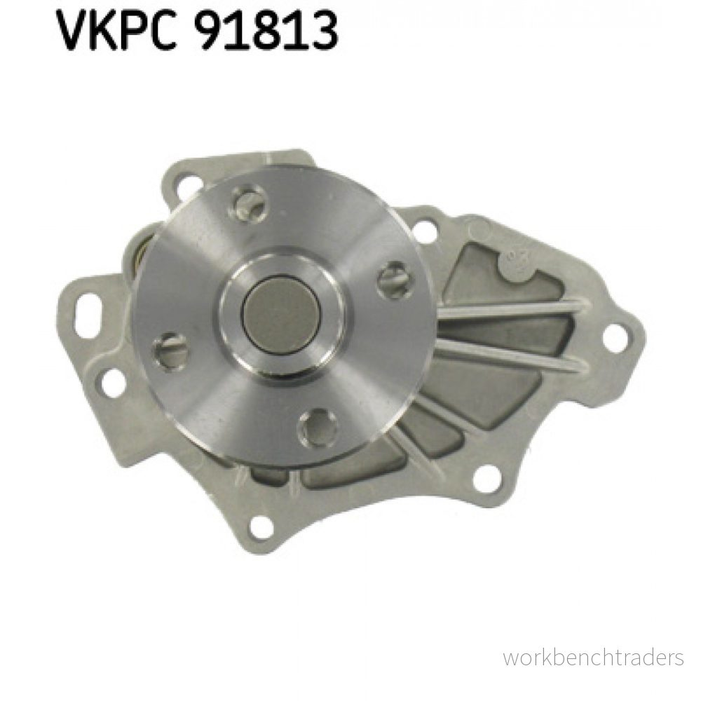 SKF VKPC 91813 Pompe à eau avec joints Métal pour système dentrainement courroie trapézoïdale nervures TOYOTA: RAV4 II SUV, Previa / Estima 7316573294924